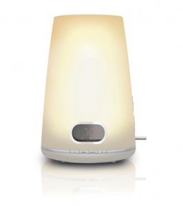Une lampe de luminothérapie spéciale "éveil lumineux"